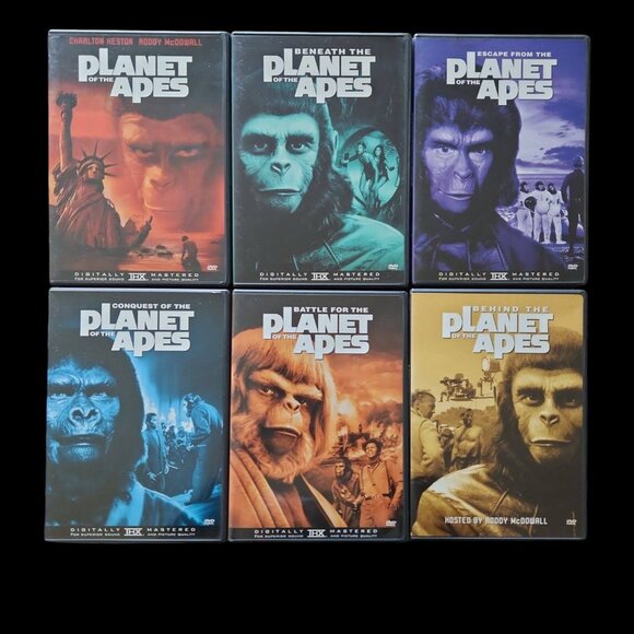 Planet of the Apes DVD Set-Original Franchise - Picture 1 of 16